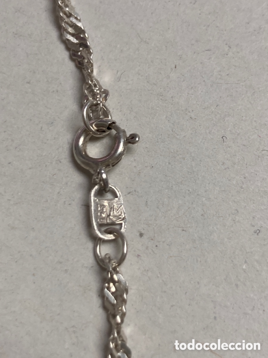 Joyeria: Cadena modelo Singapur de plata . 50cm/ CA04 - Foto 4