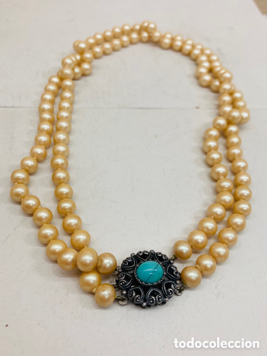 Joyeria: Collar de perlas cierre plata /COLL02 - Foto 1