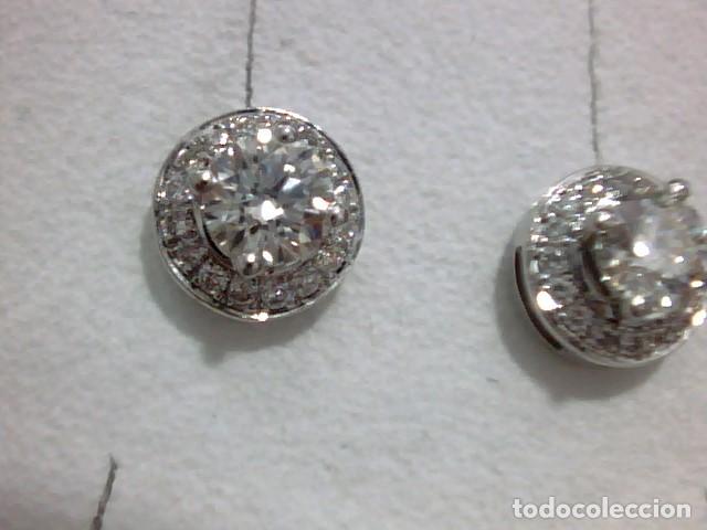 Joyeria: PENDIENTES ORO BLANCO Y DIAMANTES - Foto 3