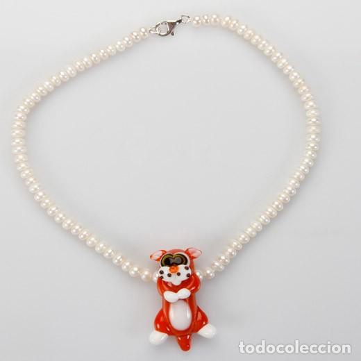 Joyeria: COLLAR PARA NI&Ntilde;A DE PERLAS Y PLATA - Foto 3