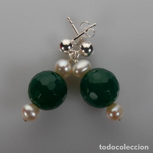 Joyeria: PENDIENTES PARA MUJER DE PLATA Y PERLAS/. -1 - Foto 1