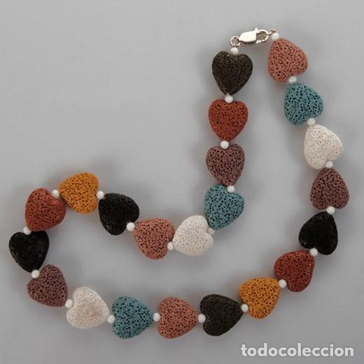 Joyeria: COLLAR PARA MUJER DE CORAL Y LAVA/-R22 - Foto 1