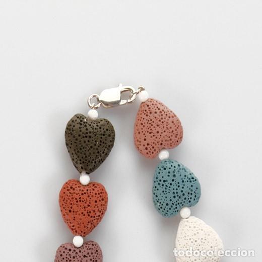 Joyeria: COLLAR PARA MUJER DE CORAL Y LAVA/-R22 - Foto 4
