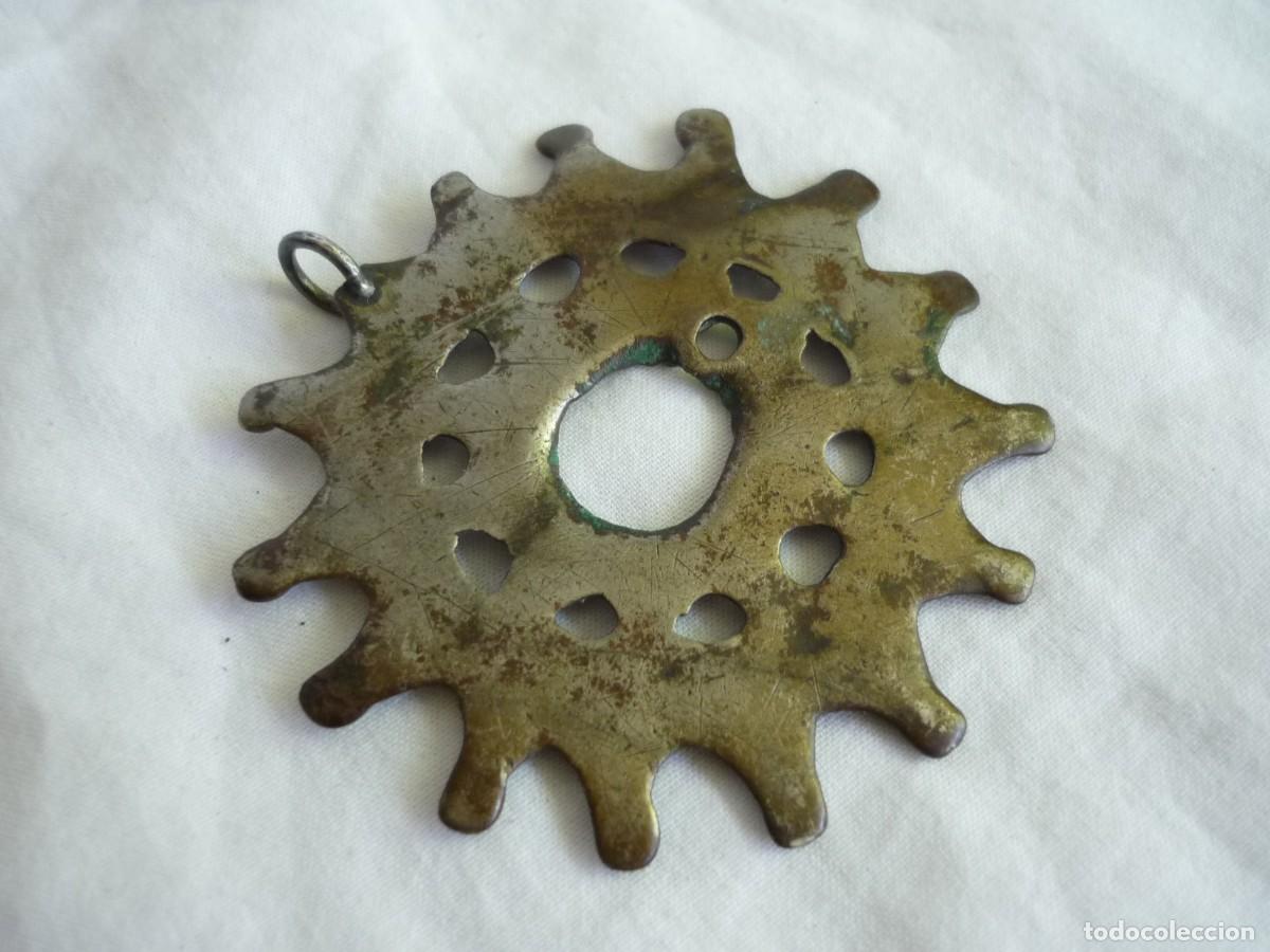 Joyeria: Antiguo colgante grande de plata - Foto 4