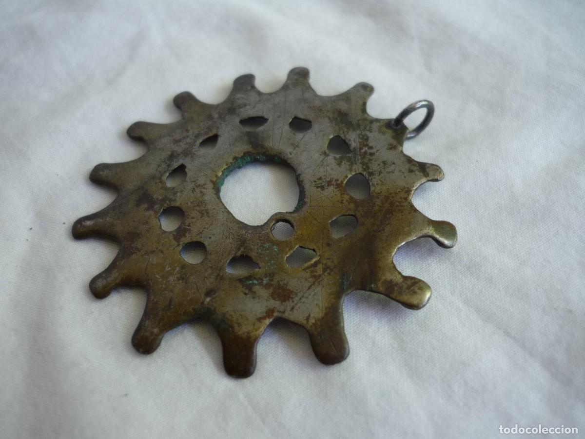 Joyeria: Antiguo colgante grande de plata - Foto 5