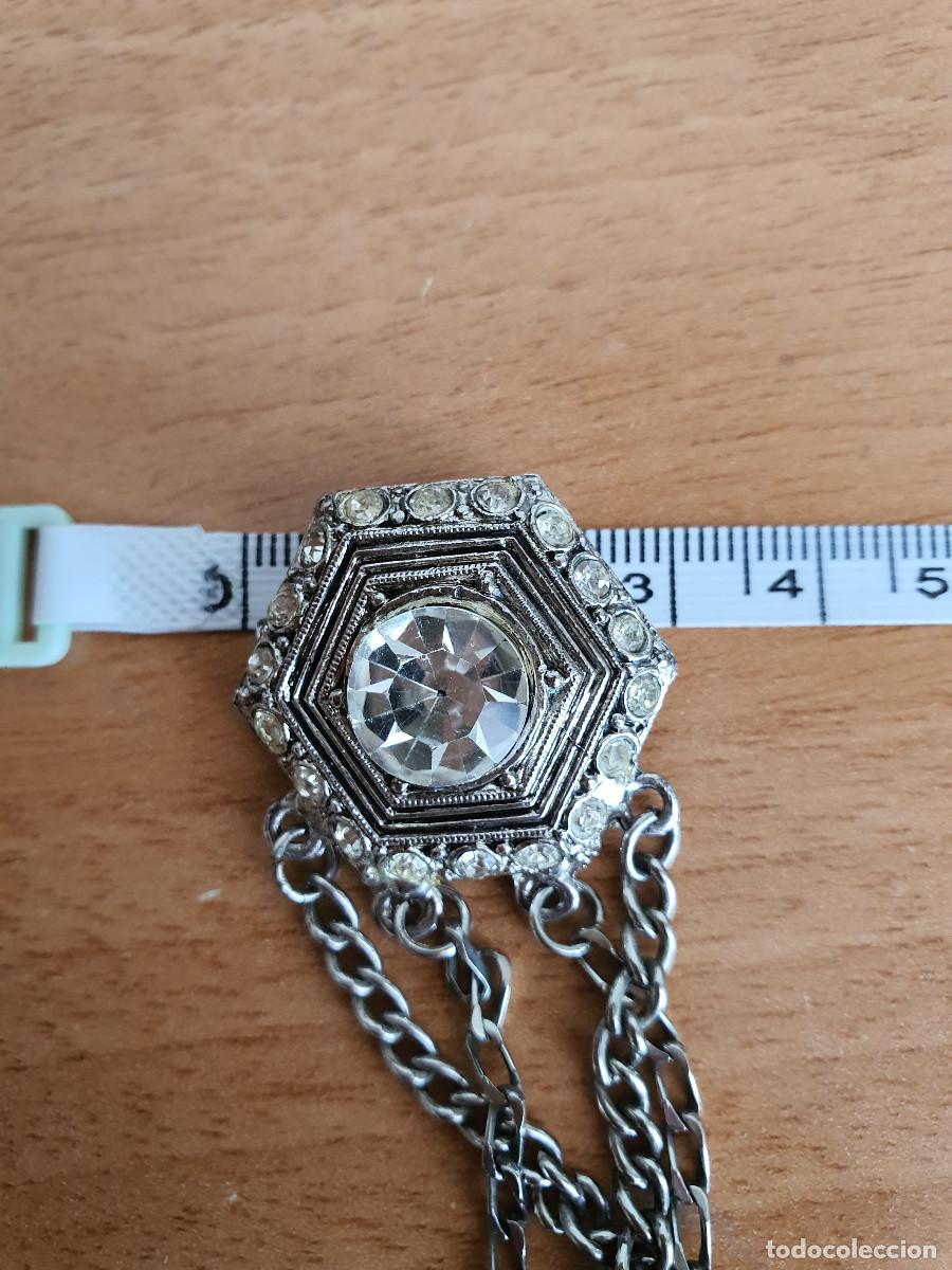 Joyeria: Antiguo broche Gibanels - Foto 8