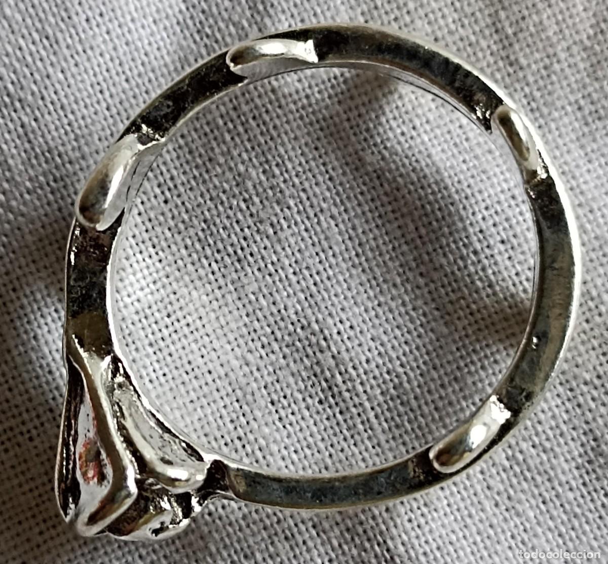 Joyeria: Anillo forma hojas y rosa - Foto 3