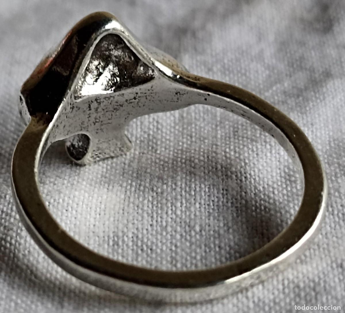 Joyeria: Anillo forma seta, talla 12 - Foto 2