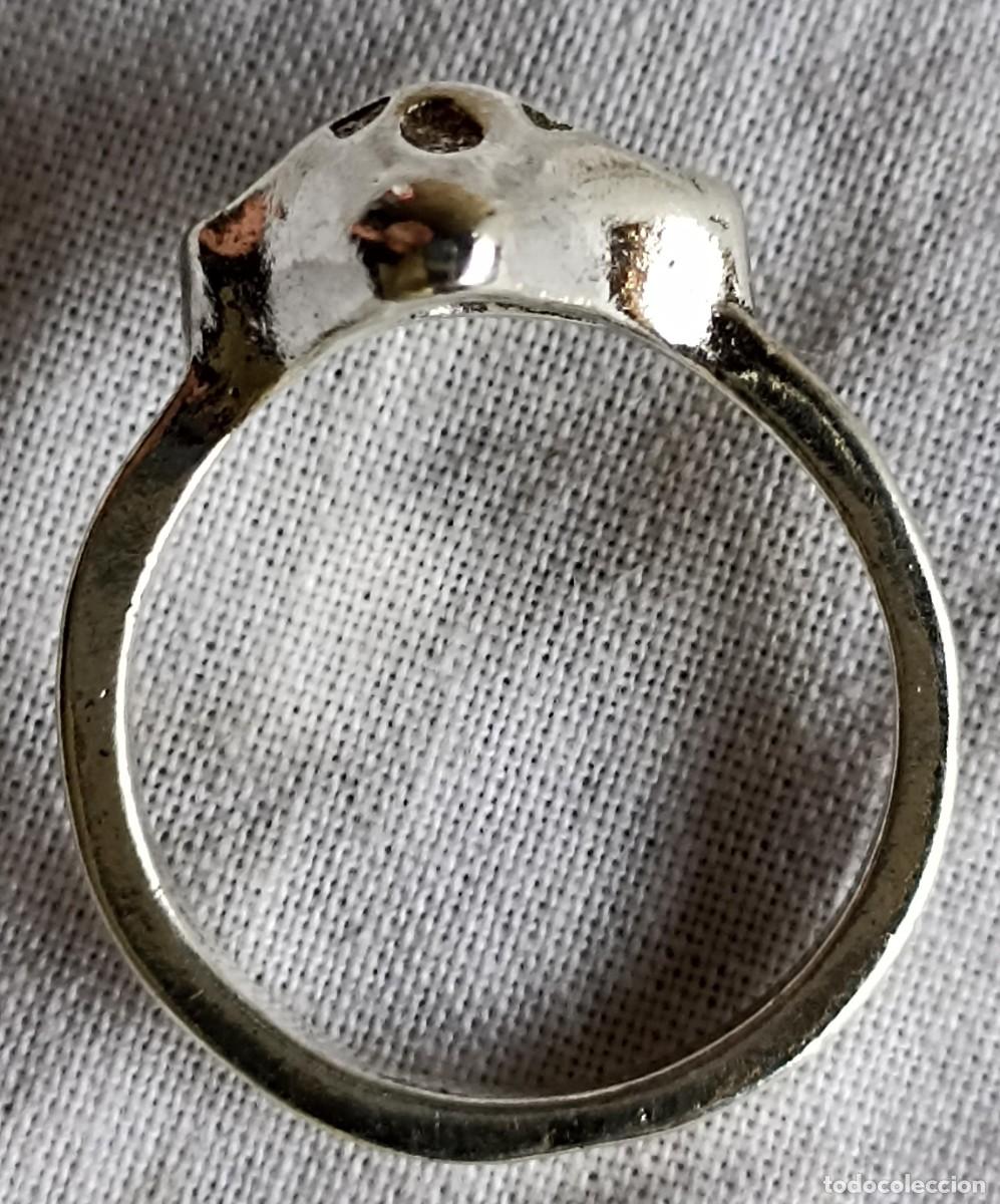 Joyeria: Anillo forma seta, talla 12 - Foto 3
