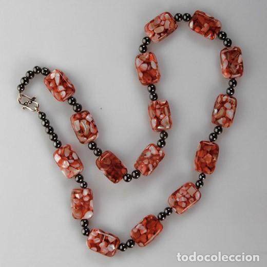 Joyeria: COLLAR PARA MUJER DE HEMATITE Y PLATA/-R20 - Foto 4