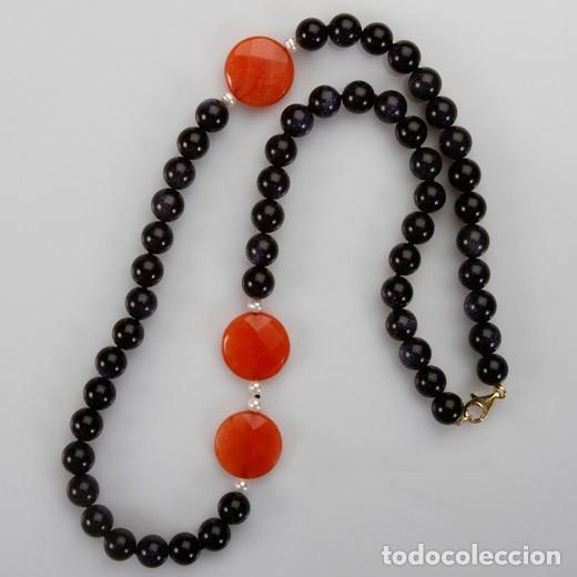 Joyeria: COLLAR-DE-MUJER-DE-PERLAS-Y-JADE - Foto 1