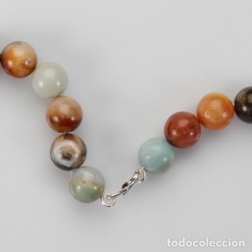 Joyeria: COLLAR-PARA-MUJER-DE-PLATA-Y-AMAZONITA - Foto 5