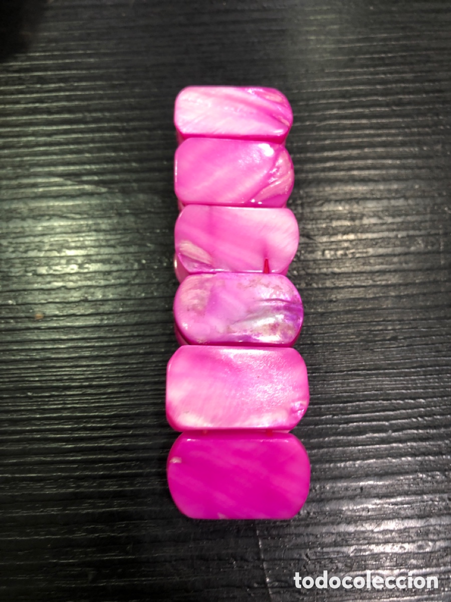 Joyeria: Pulsera de concha, color rosa (L64) - Foto 1