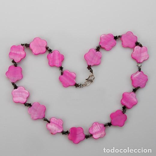 Joyeria: COLLAR-PARA-MUJER-DE-NACAR-Y-HEMATITE - Foto 4