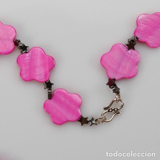 Joyeria: COLLAR-PARA-MUJER-DE-NACAR-Y-HEMATITE - Foto 5