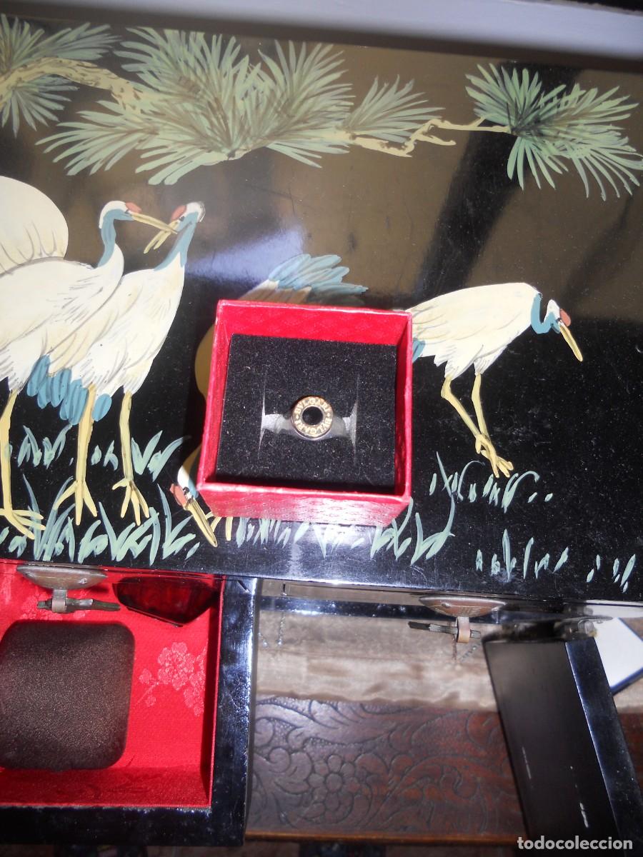 Joyeria: ANTIGUO ANILLO DE PLATA Y ORO - Foto 3