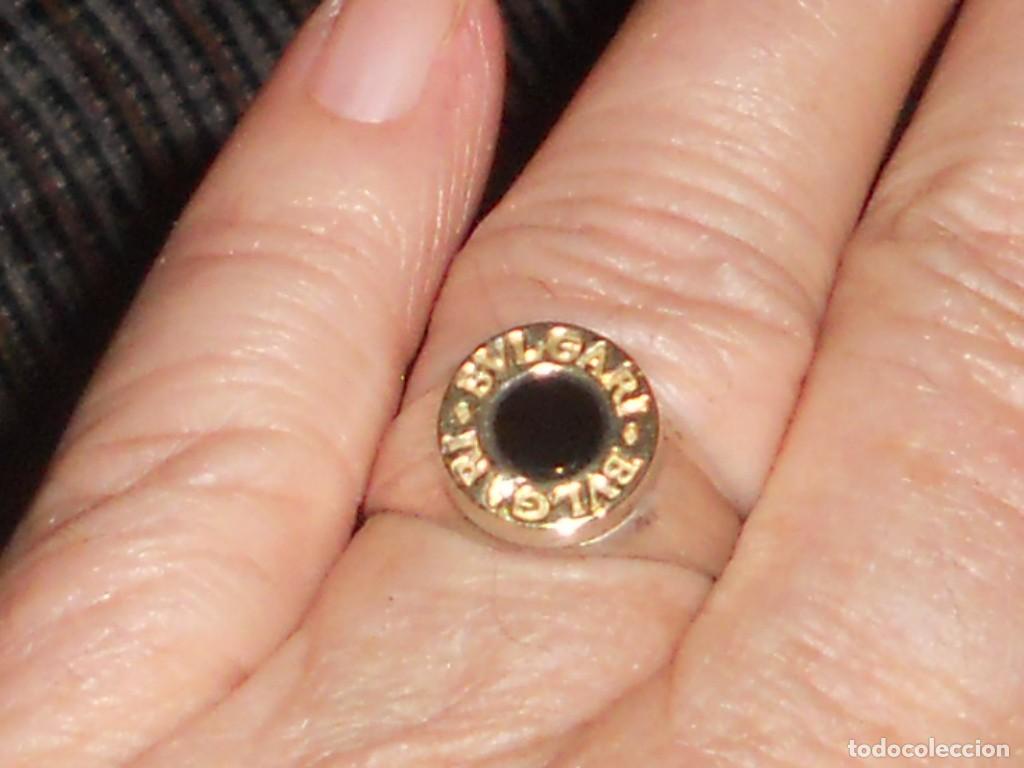 Joyeria: ANTIGUO ANILLO DE PLATA Y ORO - Foto 8