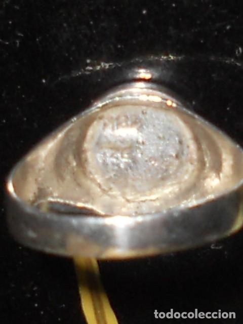 Joyeria: ANTIGUO ANILLO DE PLATA Y ORO - Foto 10