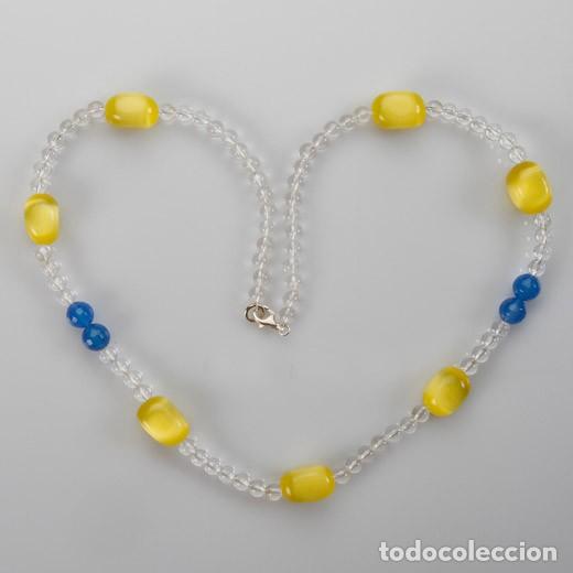 Joyeria: COLLAR-MUJER-DE-CUARZO-Y-PLATA - Foto 4