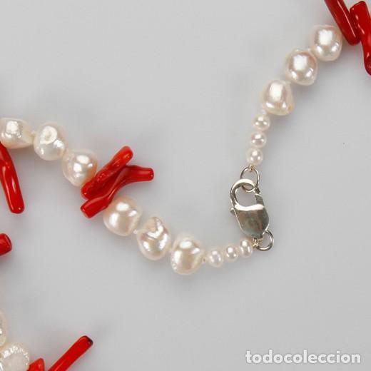 Joyeria: COLLAR-PARA-MUJER-DE-PERLAS-Y-CORAL - Foto 5