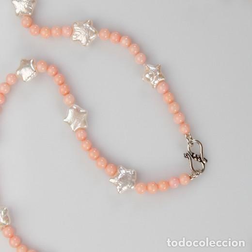 Joyeria: COLLAR-PARA-MUJER-DE-PERLAS-Y-CORAL - Foto 2