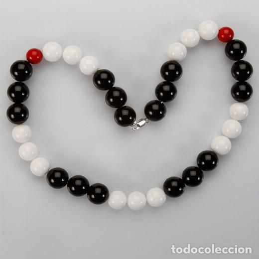 Joyeria: COLLAR-PARA-MUJER-DE-CORAL-Y-PLATA - Foto 4