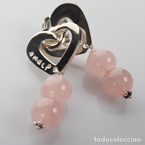 Joyeria: PENDIENTES-MUJER-PLATA-Y-CUARZO - Foto 2