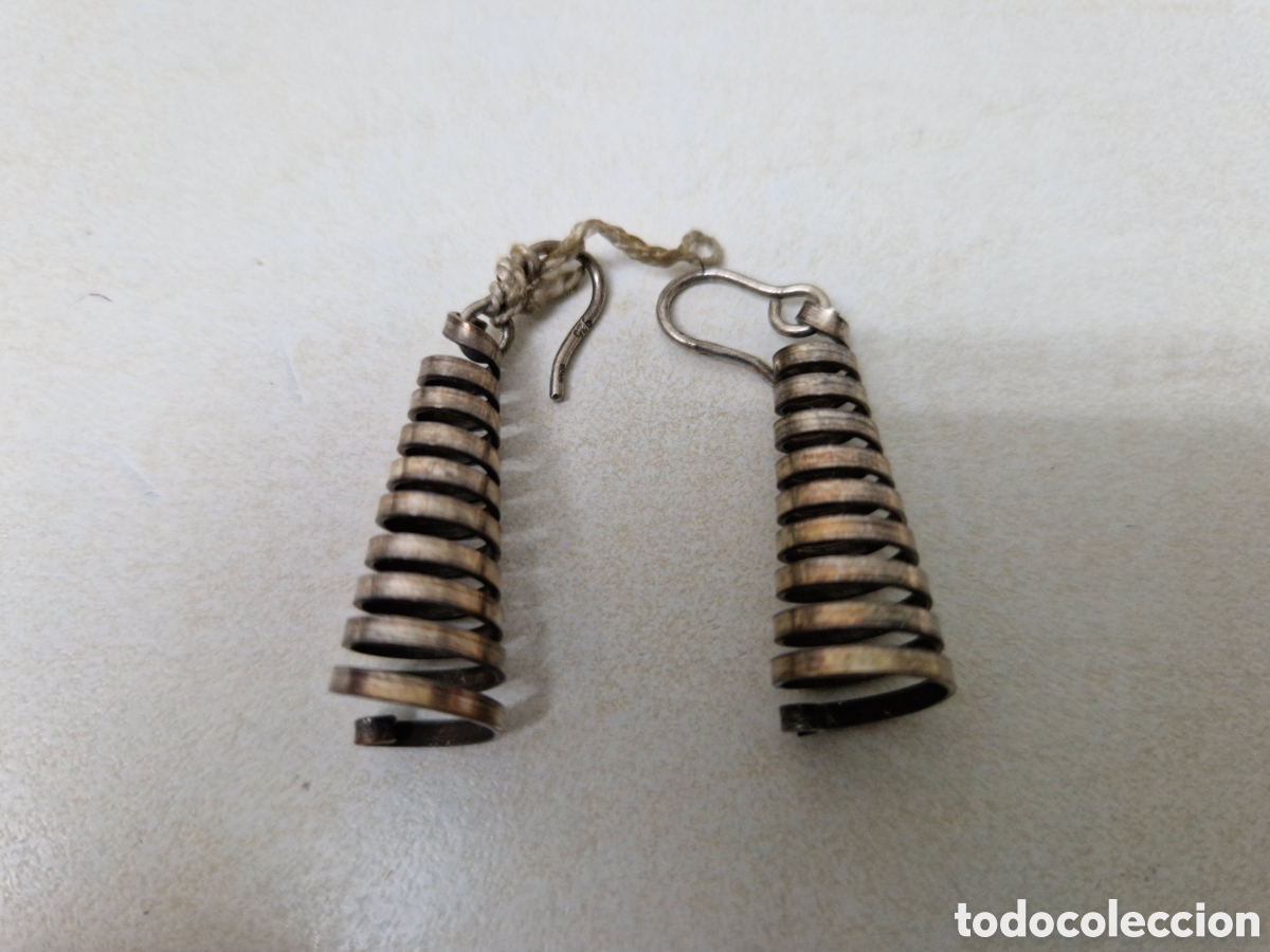 Joyeria: PENDIENTES DE PLATA DE LEY CONTRASTES - Foto 1