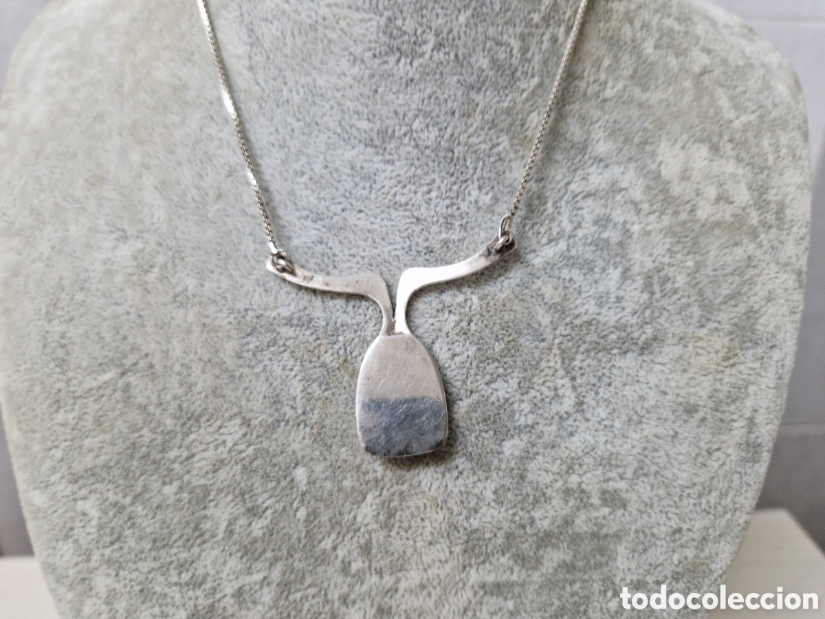 Joyeria: GARGANTILLA DE PLATA DE LEY CONTRASTES - Foto 3