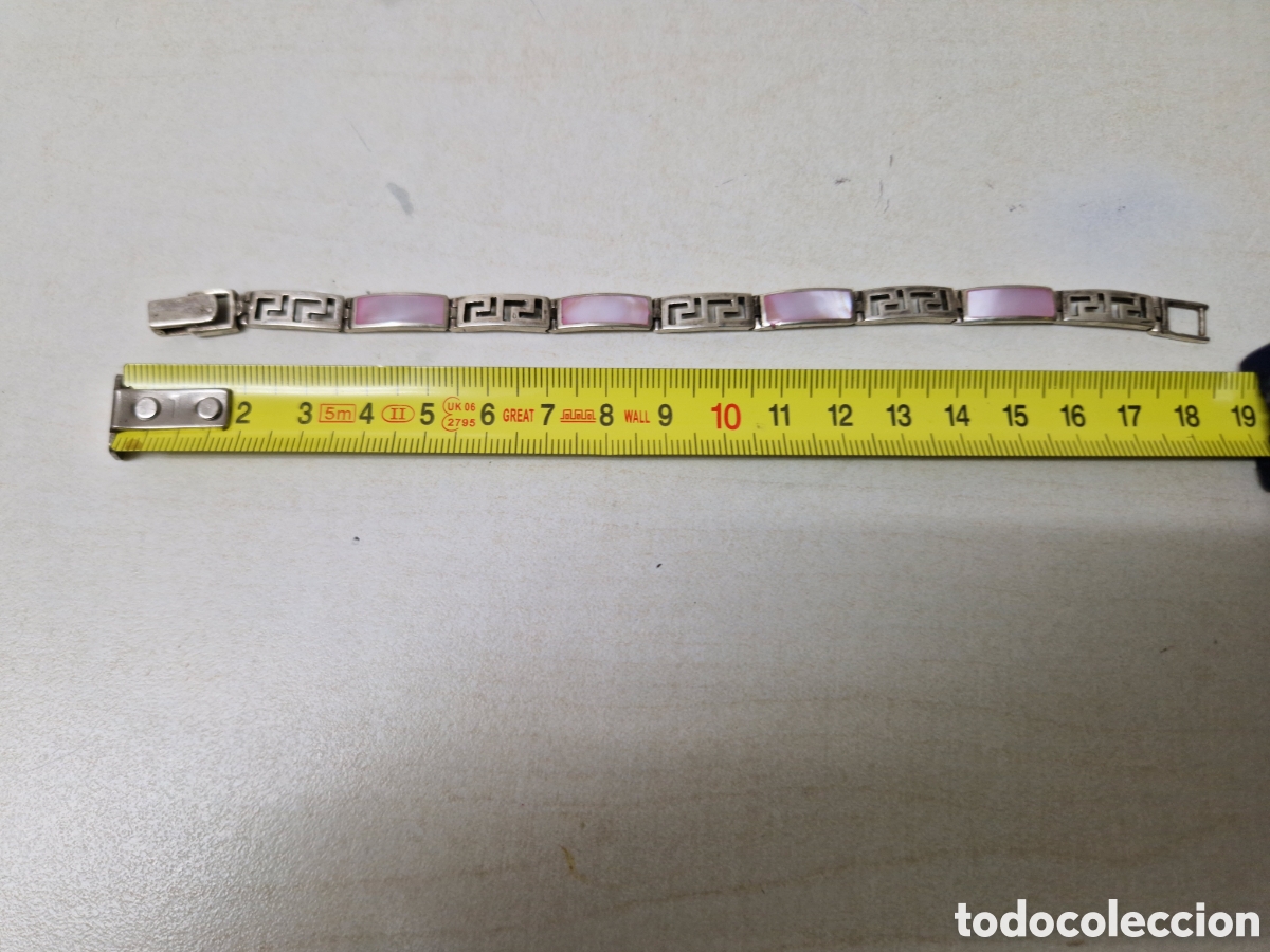 Joyeria: PRECIOSO PULSERA PLATA 925 Y NACAR - Foto 3
