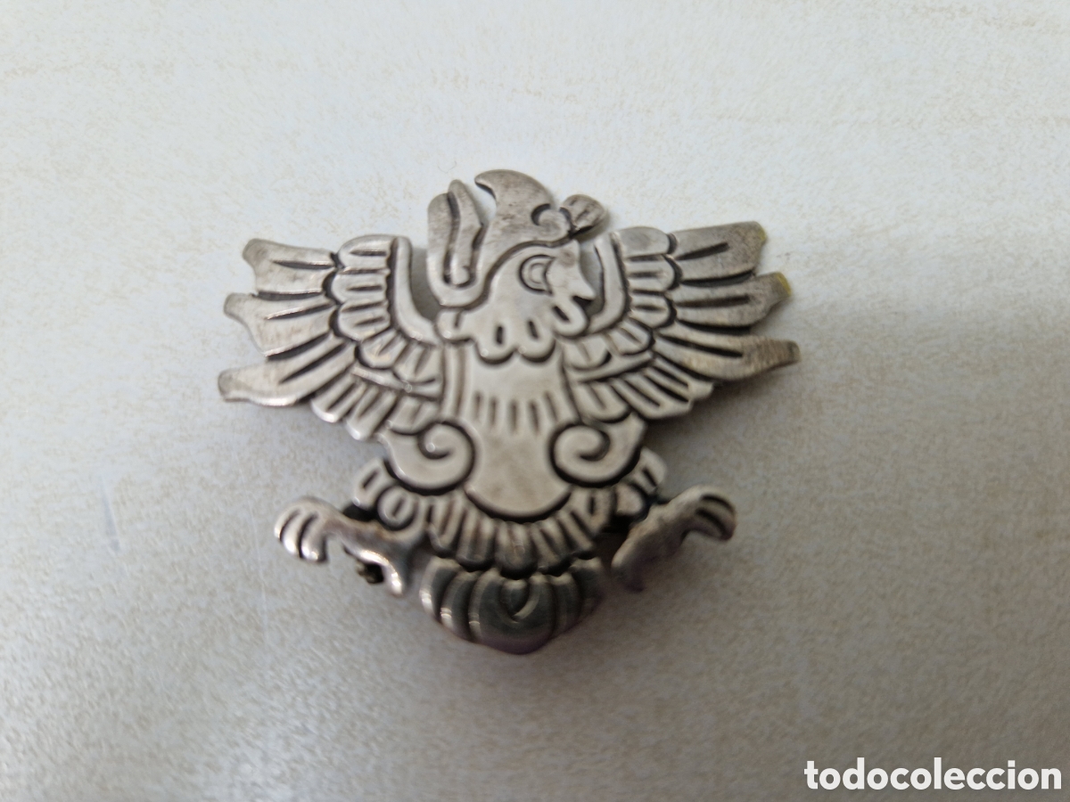Joyeria: BONITO BROCHE INCA DE PLATA DE LEY - Foto 1