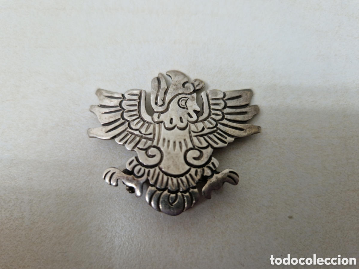 Joyeria: BONITO BROCHE INCA DE PLATA DE LEY - Foto 3