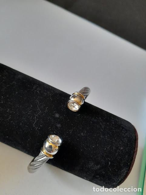 Joyeria: Brazalete tipo Fred cable acero y circonita. - Foto 8