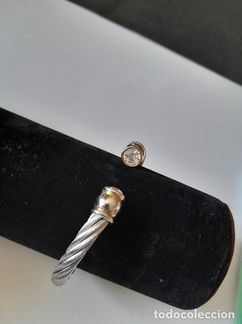 Joyeria: Brazalete tipo Fred cable acero y circonita. - Foto 9