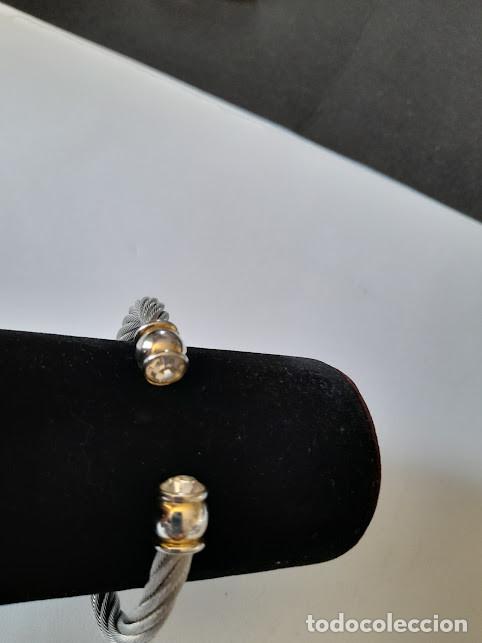 Joyeria: Brazalete tipo Fred cable acero y circonita. - Foto 10