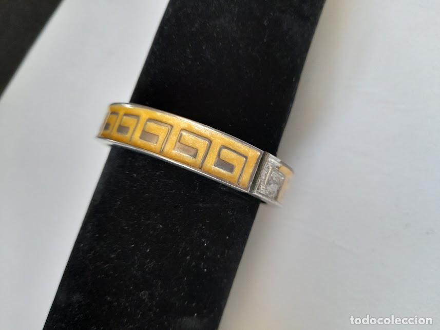Joyeria: Brazalete tipo egypto con esmalte y acero - Foto 2
