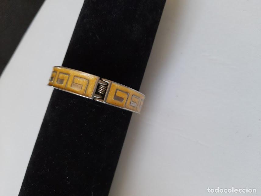 Joyeria: Brazalete tipo egypto con esmalte y acero - Foto 4
