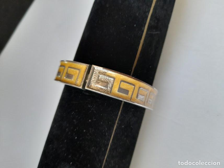 Joyeria: Brazalete tipo egypto con esmalte y acero - Foto 5