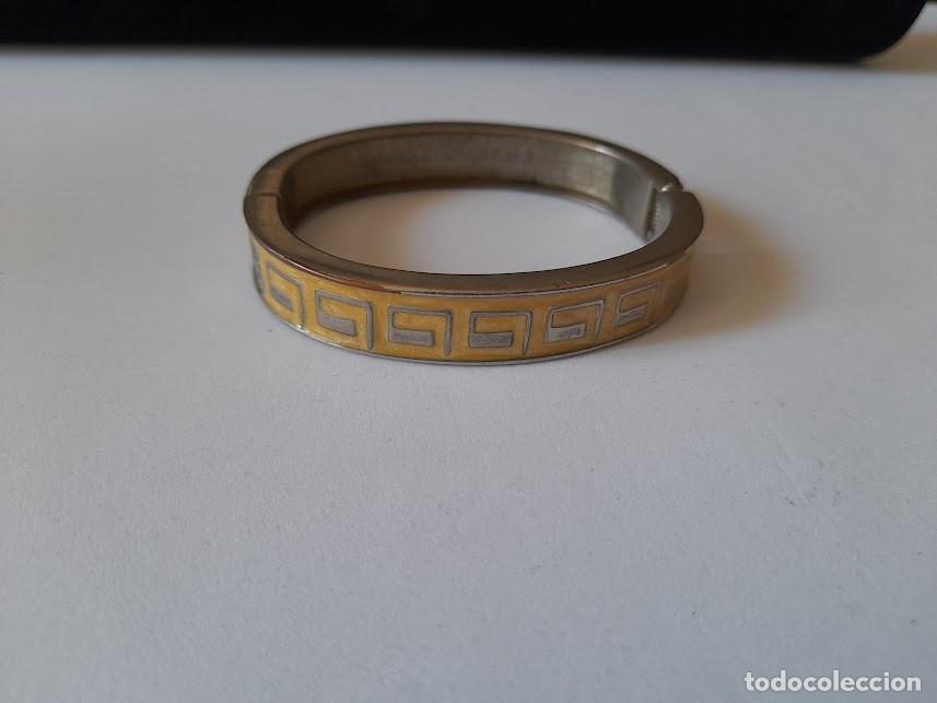 Joyeria: Brazalete tipo egypto con esmalte y acero - Foto 6