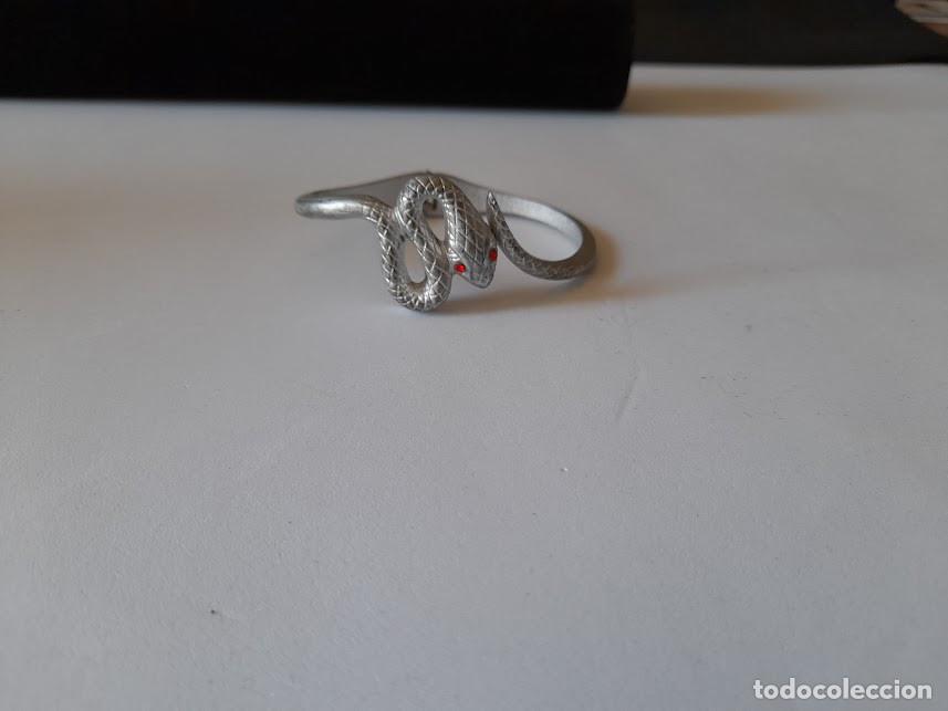 Joyeria: Brazalete serpiente con piedras rojas ojos - Foto 4