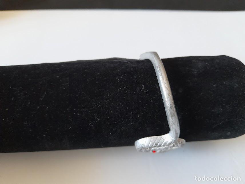 Joyeria: Brazalete serpiente con piedras rojas ojos - Foto 7