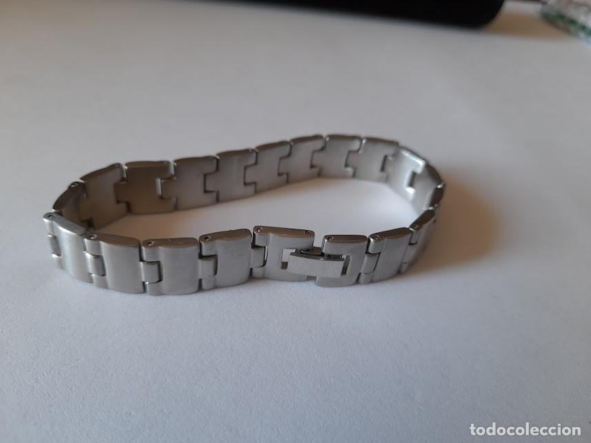 Joyeria: Brazalete pulsera acero inoxidable con scierre - Foto 6