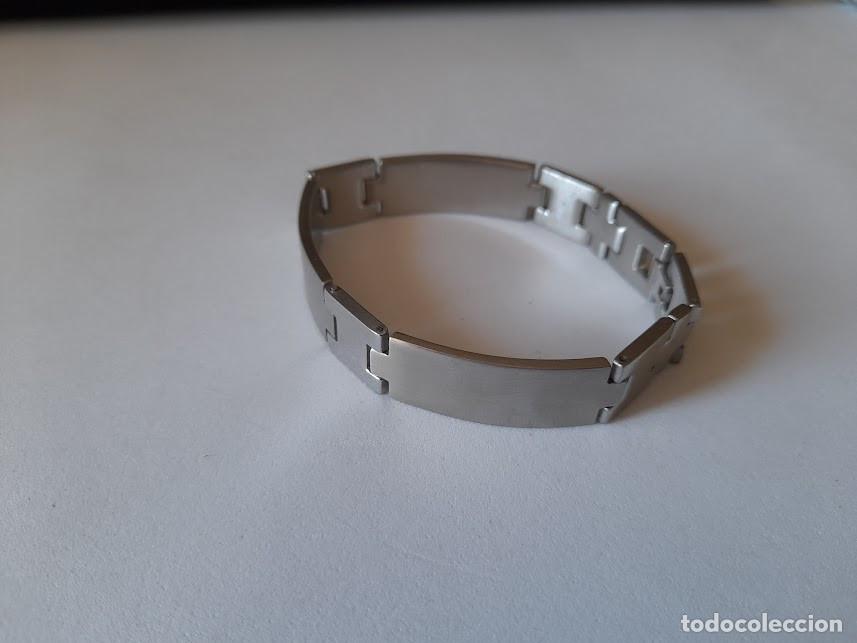 Joyeria: Brazalete pulsera acero inoxidable con scierre - Foto 4