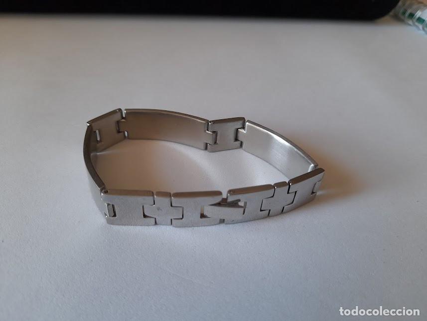 Joyeria: Brazalete pulsera acero inoxidable con scierre - Foto 5