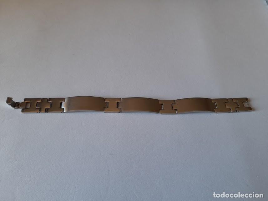 Joyeria: Brazalete pulsera acero inoxidable con scierre - Foto 4