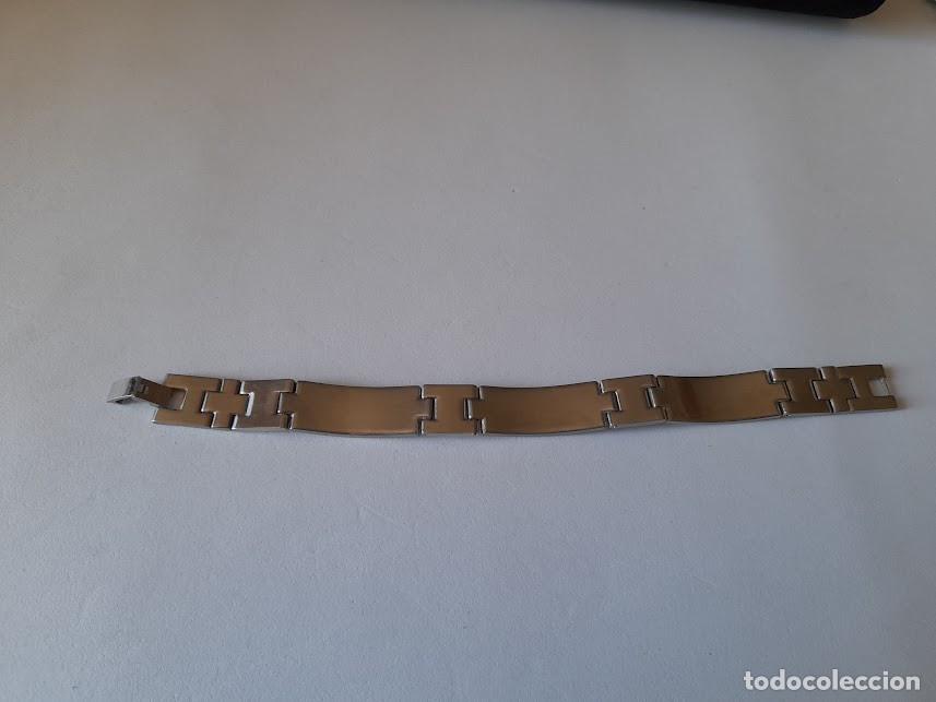 Joyeria: Brazalete pulsera acero inoxidable con scierre - Foto 5