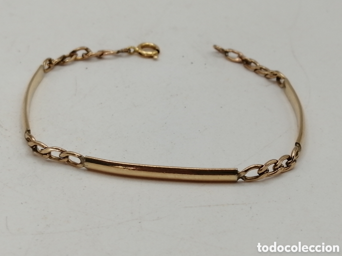 Joyeria: Pulsera metal chapado oro - Foto 1