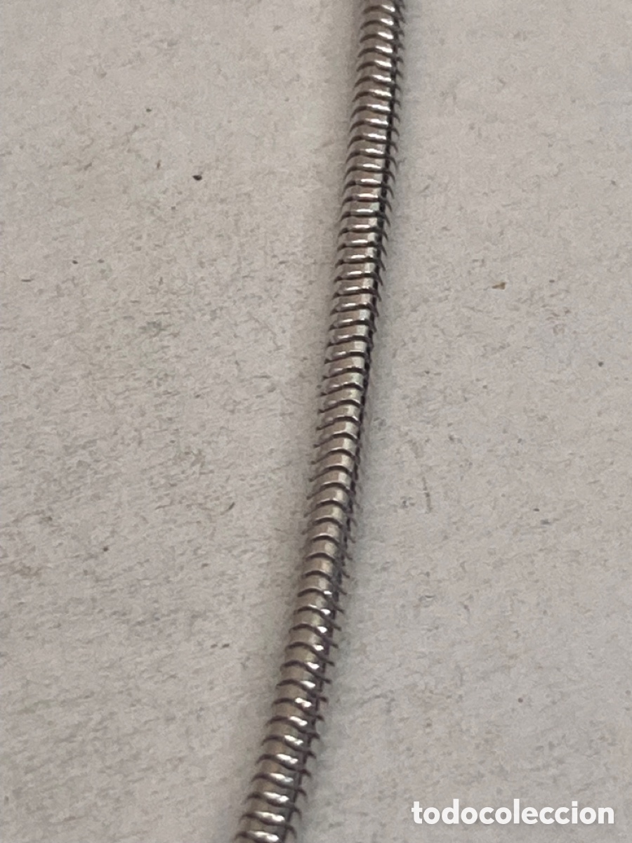 Joyeria: Cadena cola de raton de plata - 51cm / CA13 - Foto 2