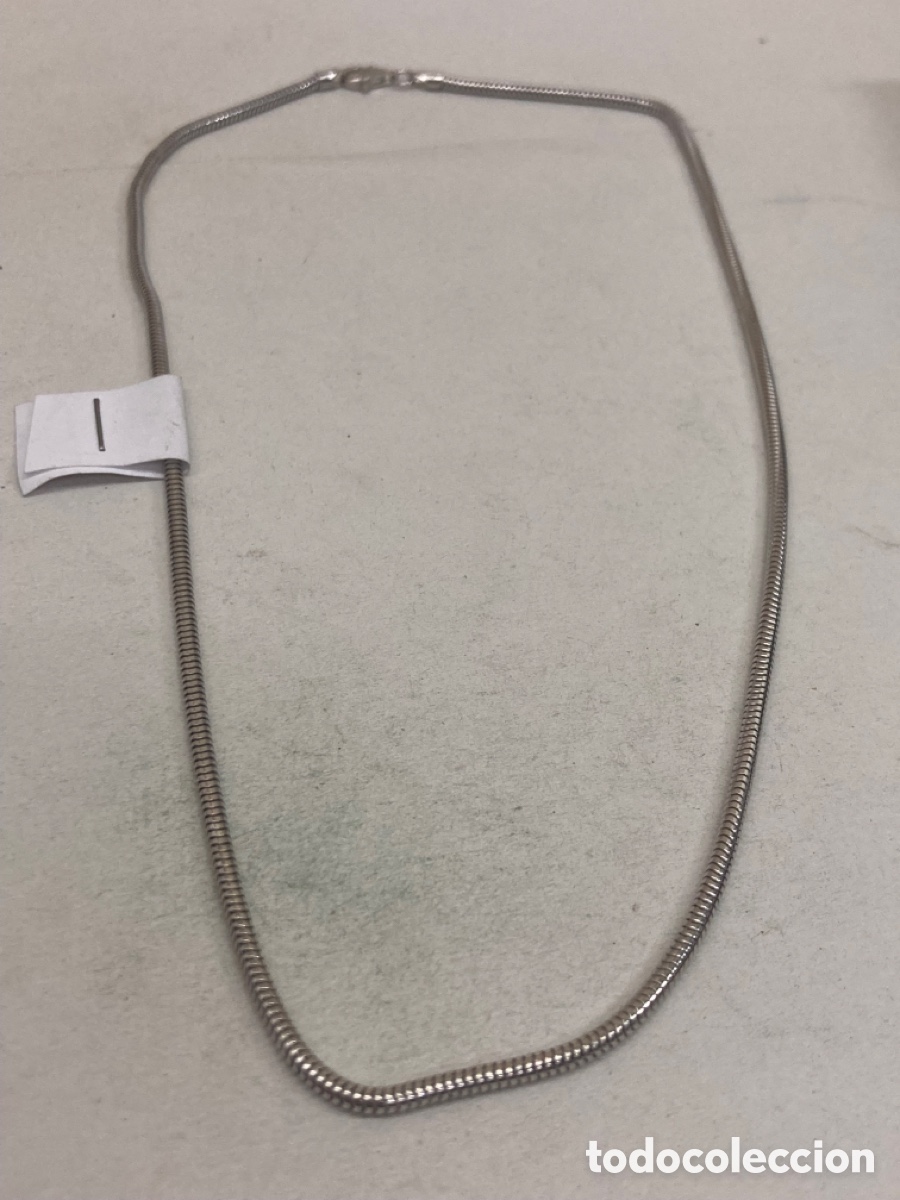 Joyeria: Cadena cola de raton de plata - 51cm / CA13 - Foto 1