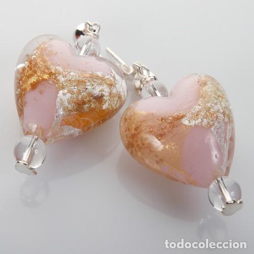 Joyeria: PENDIENTES-PARA-MUJER-DE-PLATA-Y-CRISTAL-DE-MURANO - Foto 1